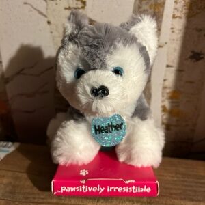 Justice Pawsistivey irresistible Husky dog “Heather”